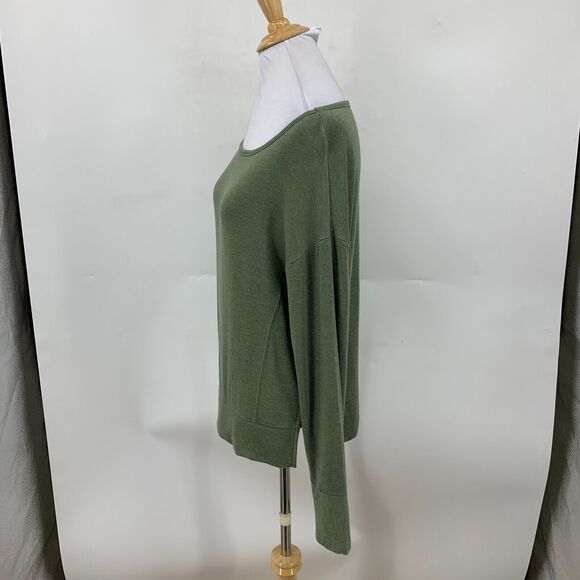 Saturday Sunday Sweater Womens XS Extra Small Ivy Knit Boat Neck Micro Fleece - Picture 4 of 11